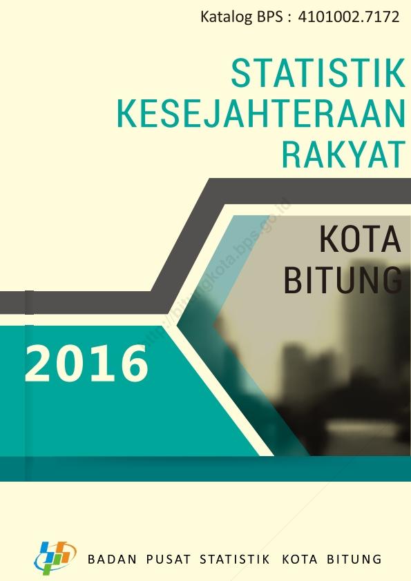 Welfare Statistics of Bitung Municipality 2016